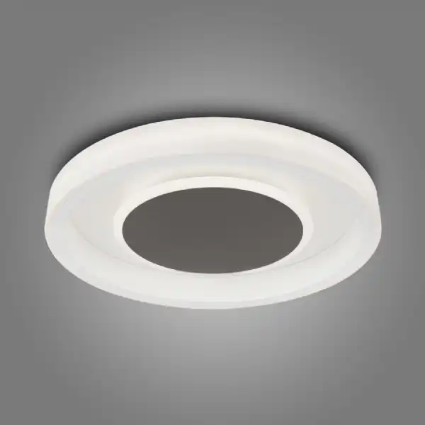 Moca Flush 50cm Round 40W LED 4000K, 2400lm, White Mocha, 3yrs Warranty