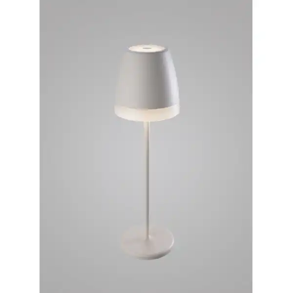 K3 Portable Lantern, 2W LED, 3000K, 155lm, IP54, USB Charging Cable Included, White, 3yrs Warranty