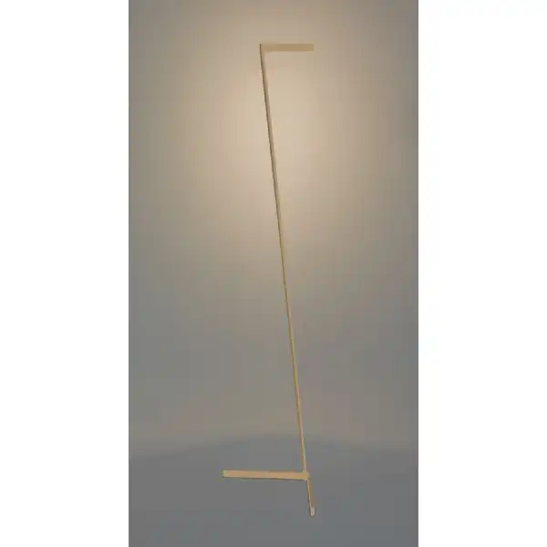 Vector Floor Lamp, 20W LED, 3000K, 1500lm, Gold, 3yrs Warranty