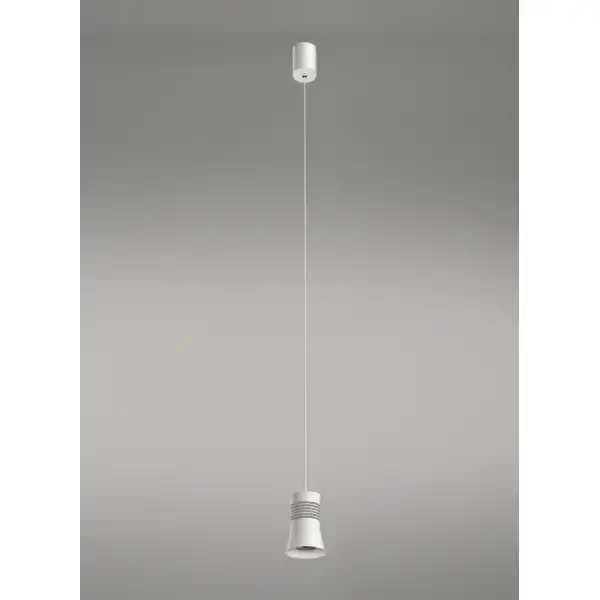 Pagoda Pendant, 12.5W LED, 4000K, 1050lm, White, 3yrs Warranty