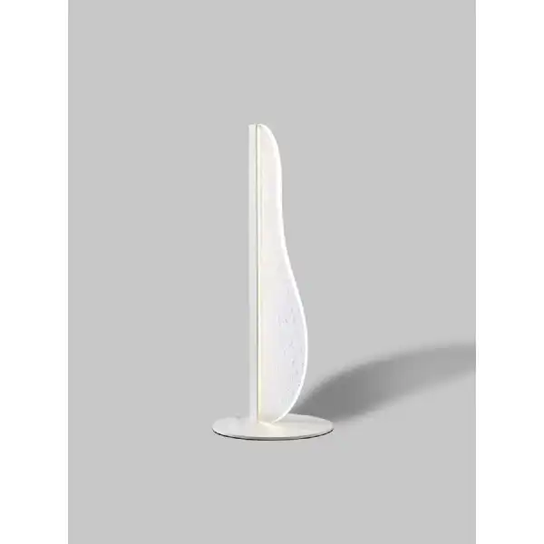 Bianca Small Table Lamp, 12W LED, 3000K, 700lm, White, Acrylic, 3yrs Warranty