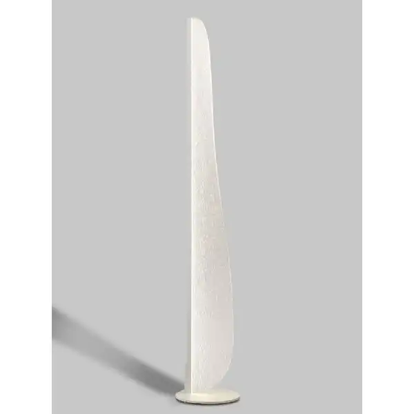 Bianca Small Floor Lamp, 20W LED, 3000K, 1200lm, White, Acrylic, 3yrs Warranty