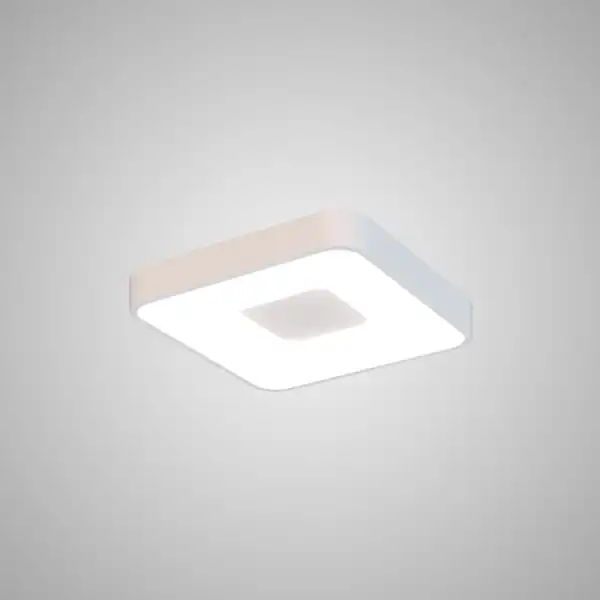 Coin Square Ceiling 56W LED With Remote Control 2700K 5000K, 2500lm, White, 3yrs Warranty
