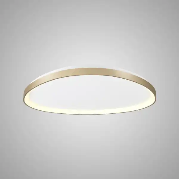 Niseko Triangular Ceiling 61cm 48W LED, 3000K, 2900lm, Gold, 3yrs Warranty