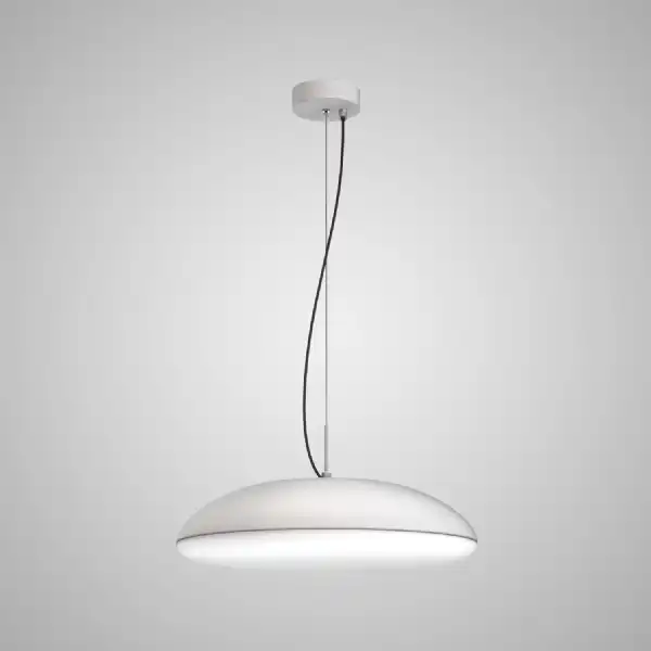 Kazz Pendant 50cm Round, 6 x E27 (Max 20W LED), White