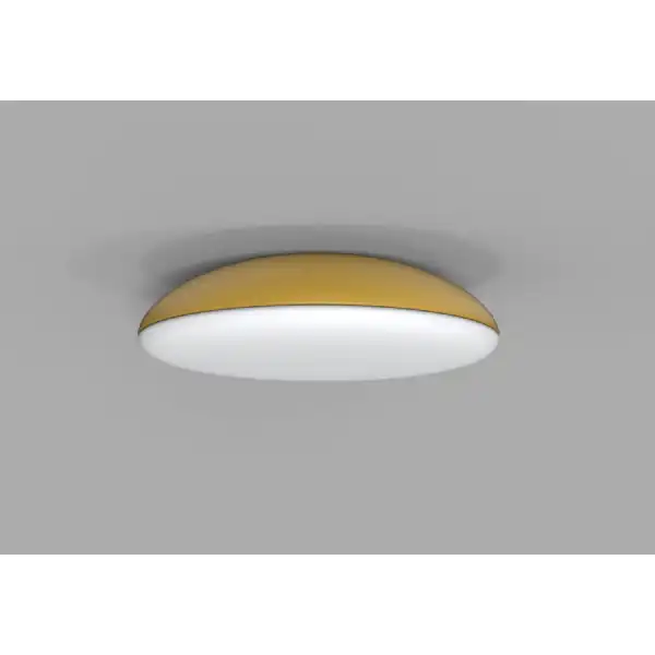 Kazz Ceiling 50cm Round, 6 x E27 (Max 20W LED), Gold