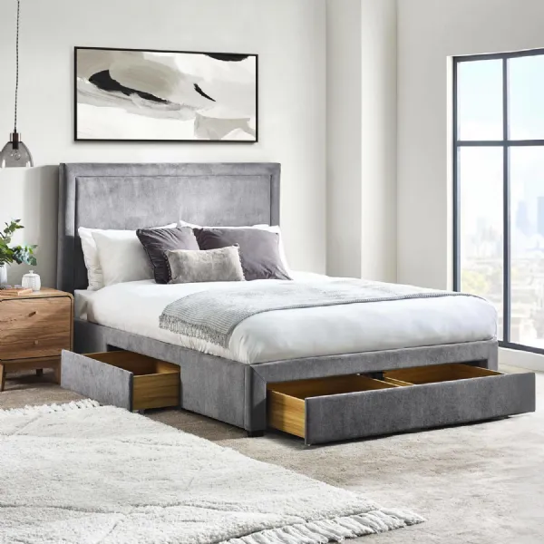 Mayfair 150cm King 4 Drawer Storage Bed