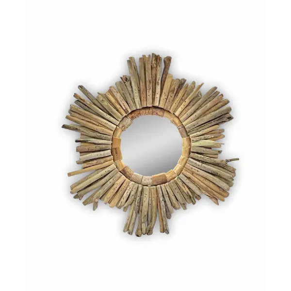 Driftwood Star Mirror Small 40cm