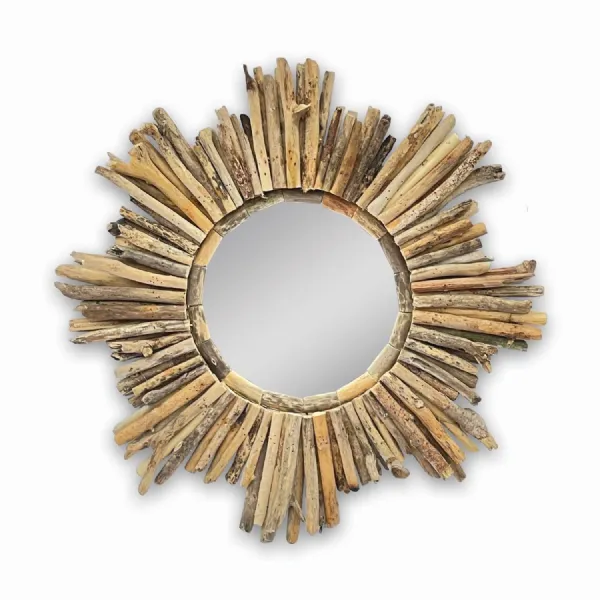 Driftwood Star Mirror Medium 60cm