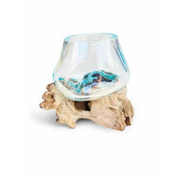 Root With Glass Bowl Tiny