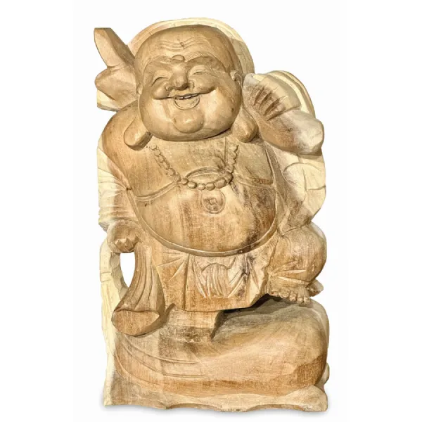 Laughing Buddha Sculpture 40cm