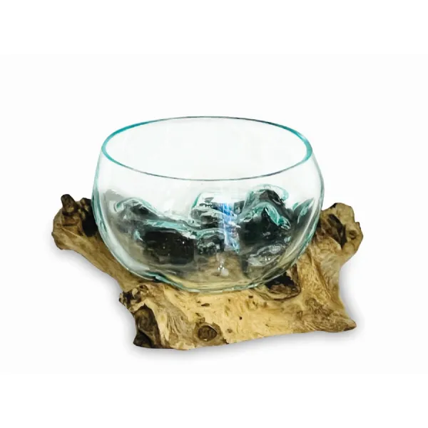 Root With Glass Fruit Bowl Tiny