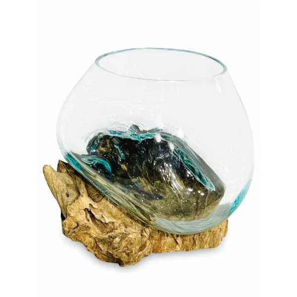 Root With Glass Bowl Small