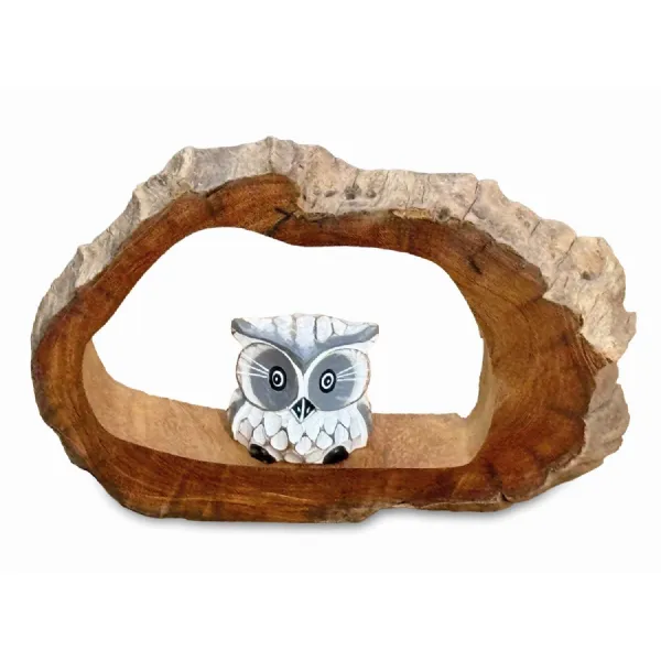 Hideaway Baby Owl 34cm