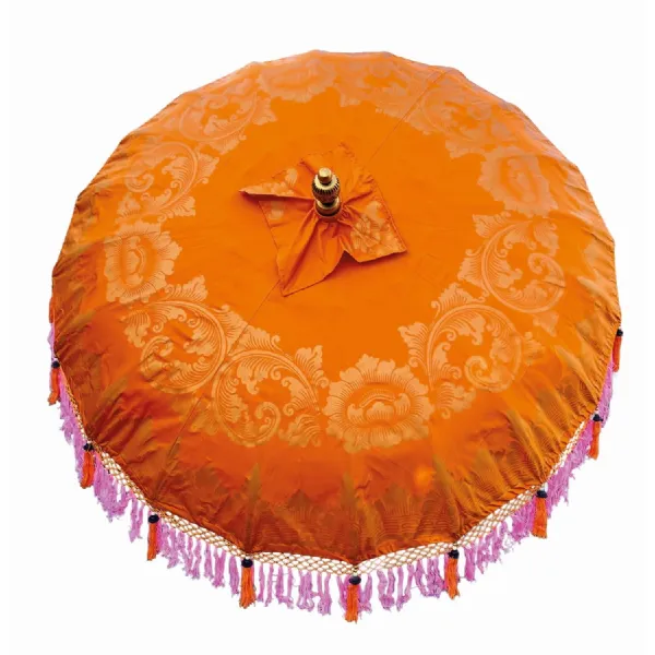 Sun Parasol Orange and Pink Garden Umbrella