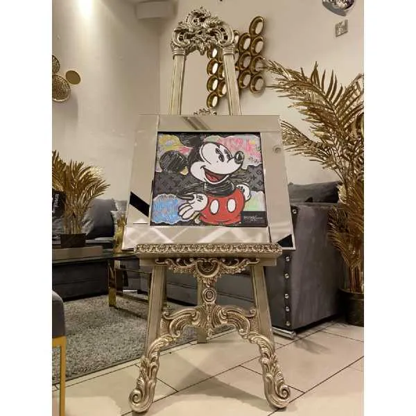 Lv Disney Mickey Mouse Cartoon Wall Art Mirror Frame