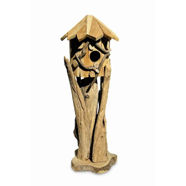 Mini Java Bird House On Stand 100cm