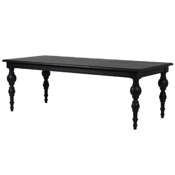 Black Dining Table