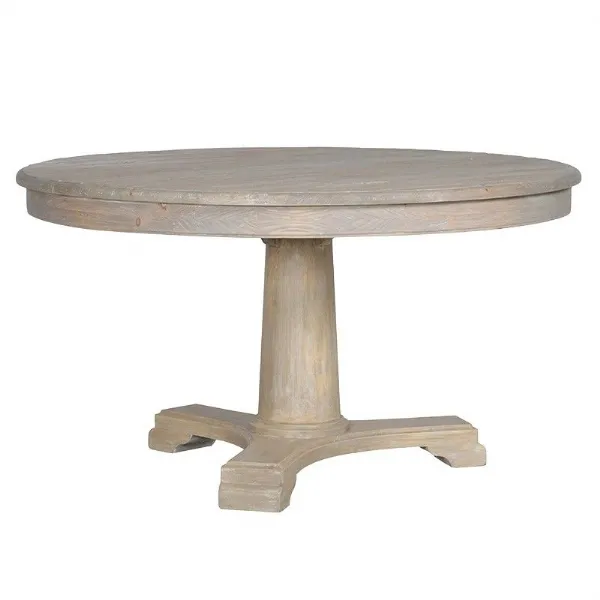Natural Round Dining Table