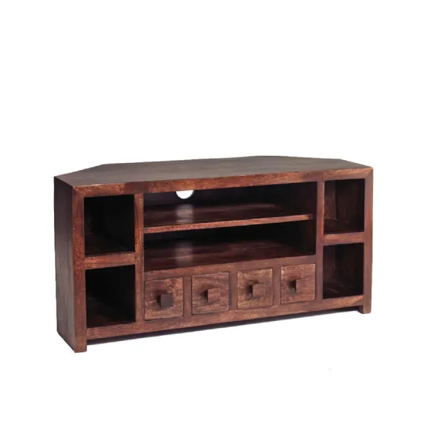 Toko Dark Mango Corner TV Unit