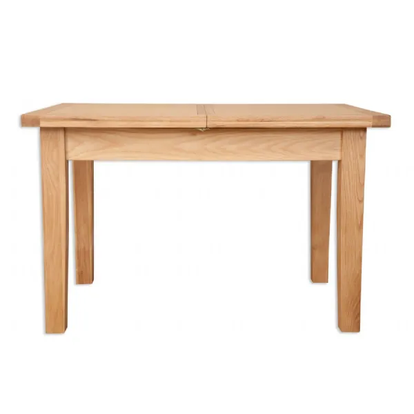 Modern Natural Oak 4 to 6 Seater Extending Dining Table