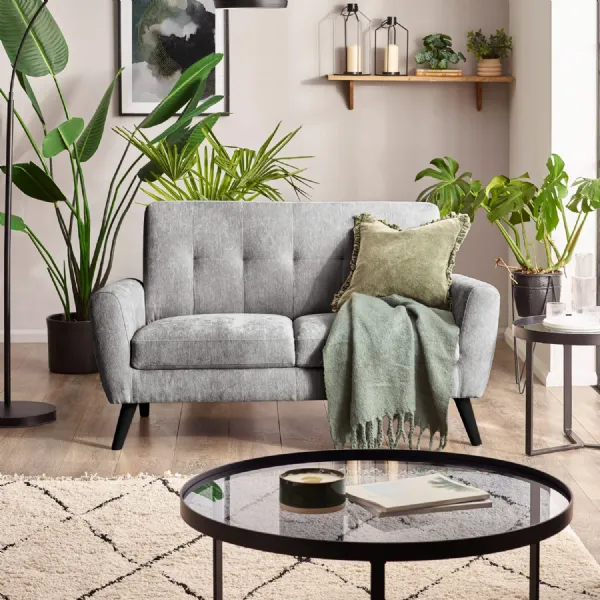Monza 2 Seater Sofa Dove