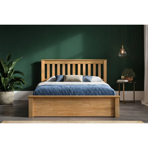 Monaco Oak Double Bed