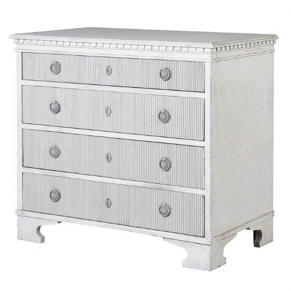 2 Tone 4 Drawer Chest