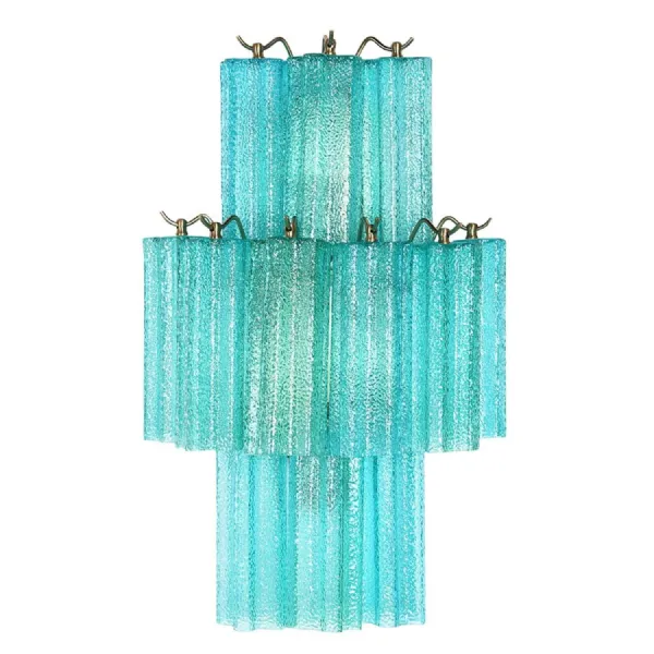 Aqua Tiered Wall Light
