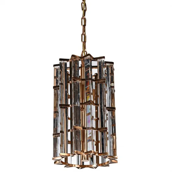 Gold Cage Chandelier
