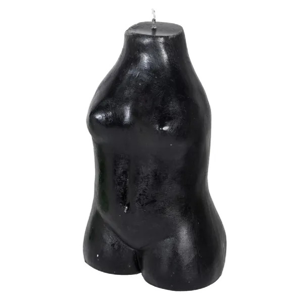 Black Female Form Candle