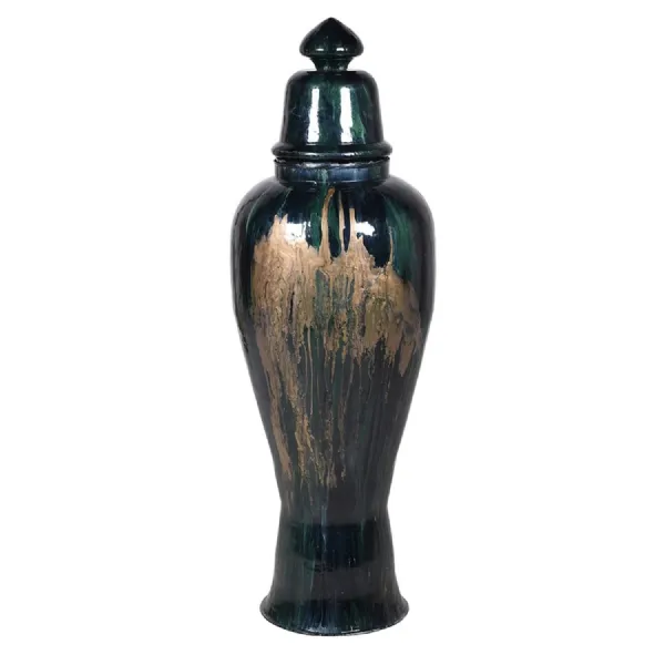 Golden Odyssey Lidded Jar