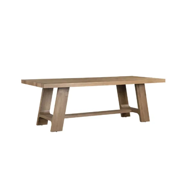Oak Rectangular Extra Large Dining Table 230cm
