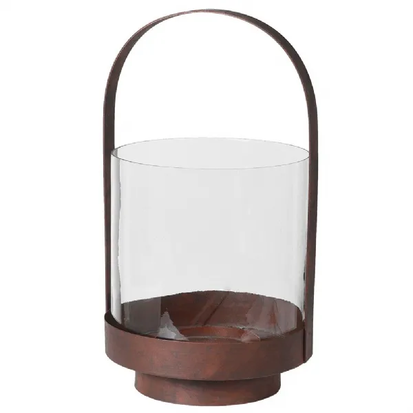 Lrg Antique Rust Effect Lantern