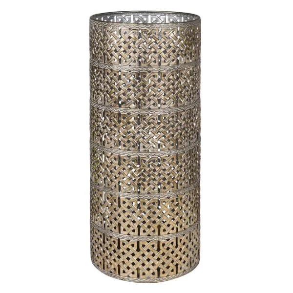 Gold Lattice Umbrella Stand