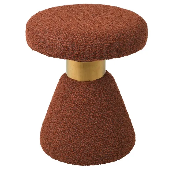 Moi Rust Boucle Stool