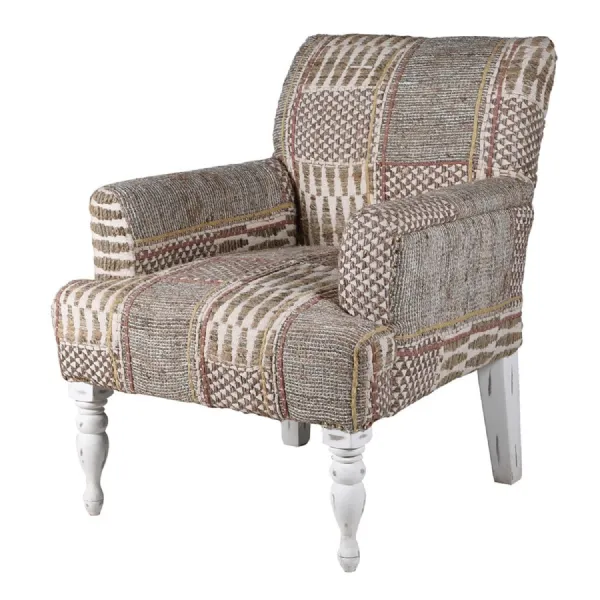 Beige Handloom Zuri Chair