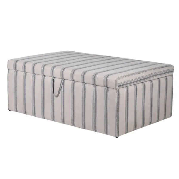 Blue Stripe Cotton Bedding Box