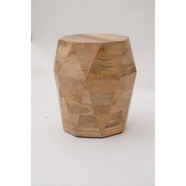Diamond Side Table Natural