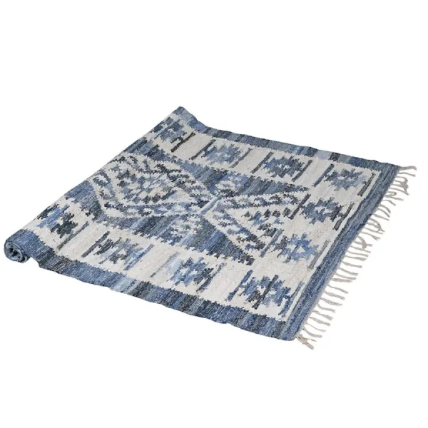 Recycled Jeans Cotton Rug