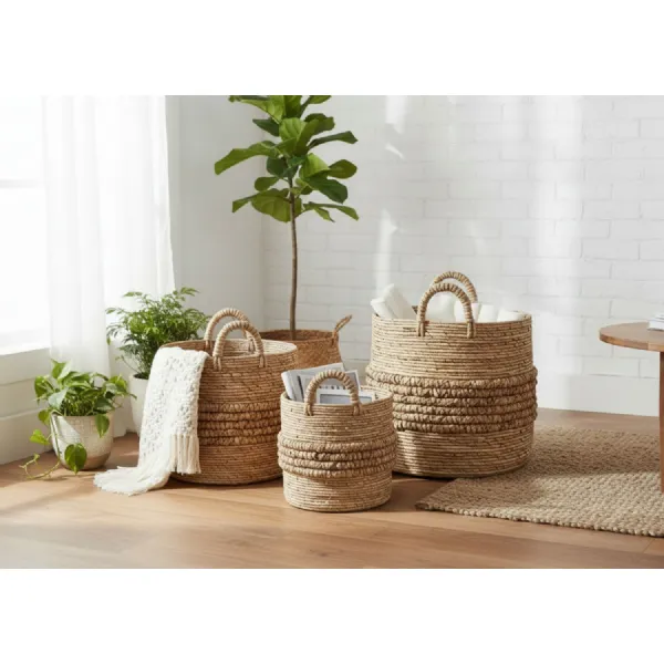 Set Of 3 Banana Basket