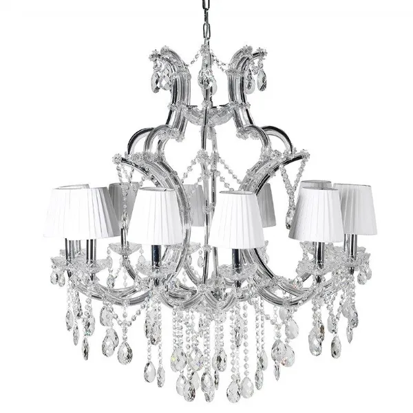 Large Crystal Chandelier