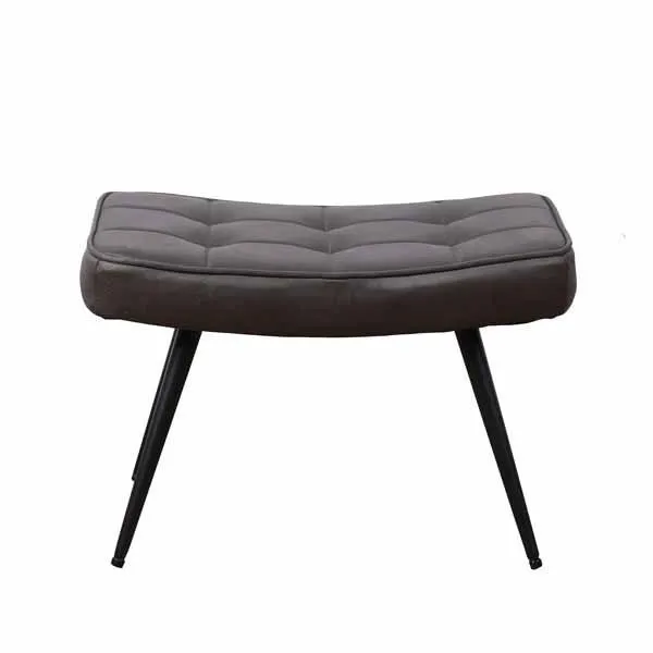 Pinto Footstool Moleskin Mussel