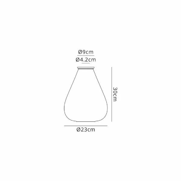 Copthorne Narrow Clear Glass (A),