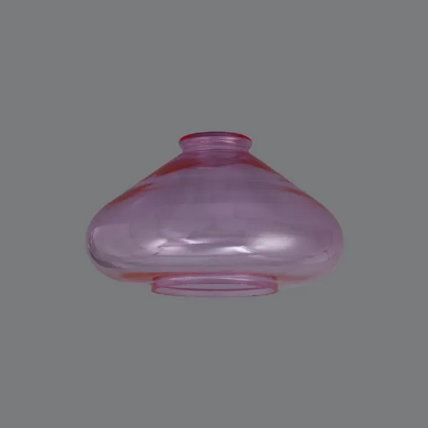 Copthorne Wide Pink Glass (B),