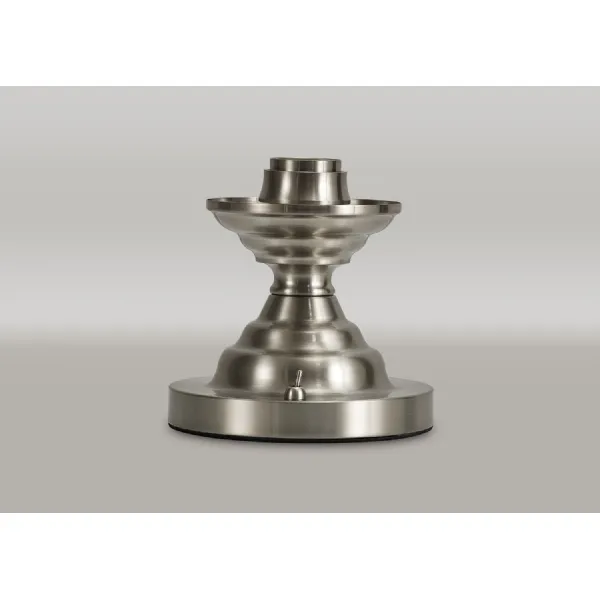 Billericay Table Lamp, 1 x E27, Satin Nickel