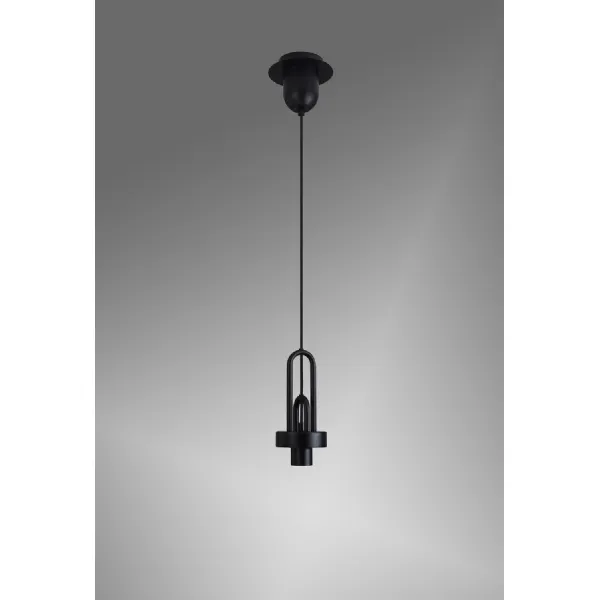 Epsom Suspension Kit, 1 x E27, Matt Black