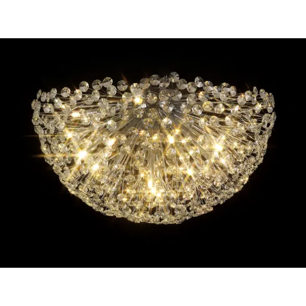 Camden Ceiling 80cm 21 Light G9 Polished Chrome Crystal
