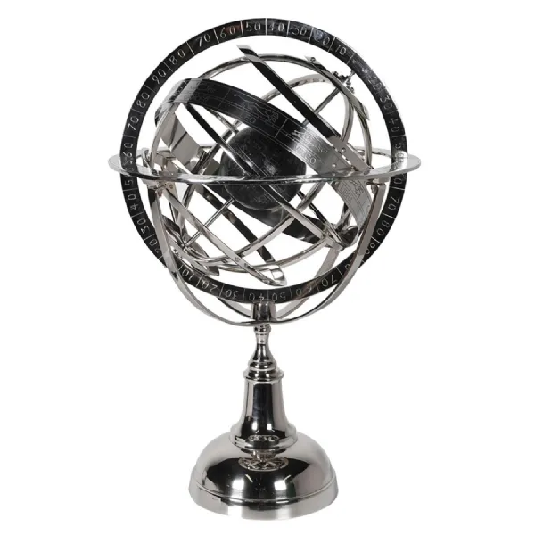 Nickel Globe Armillary