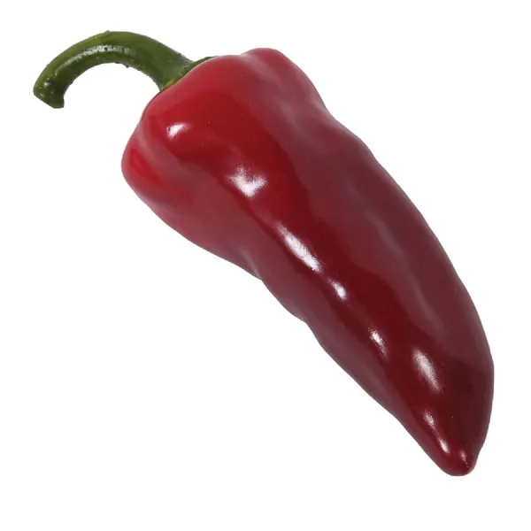 Small Artificial Red Poblano Pepper